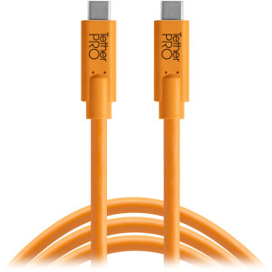 Tether Tools CUC15-ORG TetherPro USB-C to USB-C 4.6 м Orange кабель