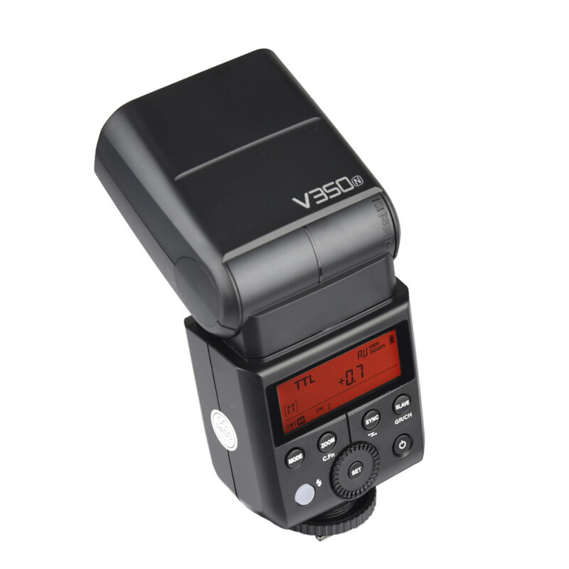Godox Ving V350N TTL вспышка накамерная аккумуляторная для Nikon