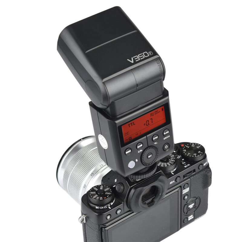 Godox Ving V350F TTL вспышка накамерная аккумуляторная для Fujifilm