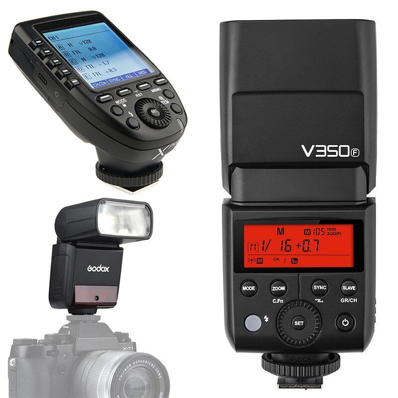 Godox Ving V350F TTL вспышка накамерная аккумуляторная для Fujifilm