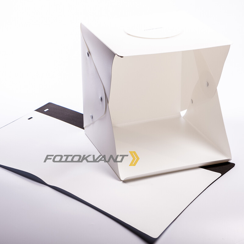 Fotokvant BOX-30LED фотобокс 30 см c 2xLED освещением и 2 фонами