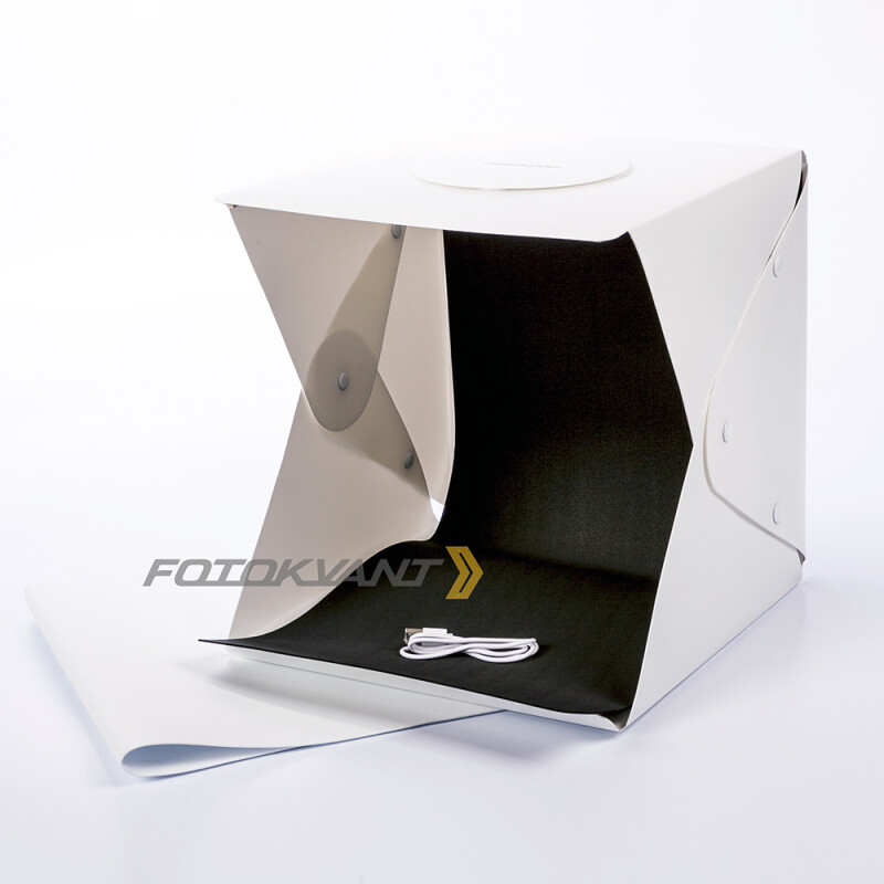 Fotokvant BOX-30LED фотобокс 30 см c 2xLED освещением и 2 фонами