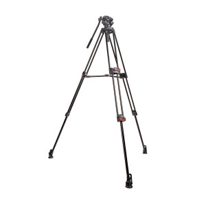 GreenBean HDV Elite 618 видеоштатив и максимальной высотой 160 см