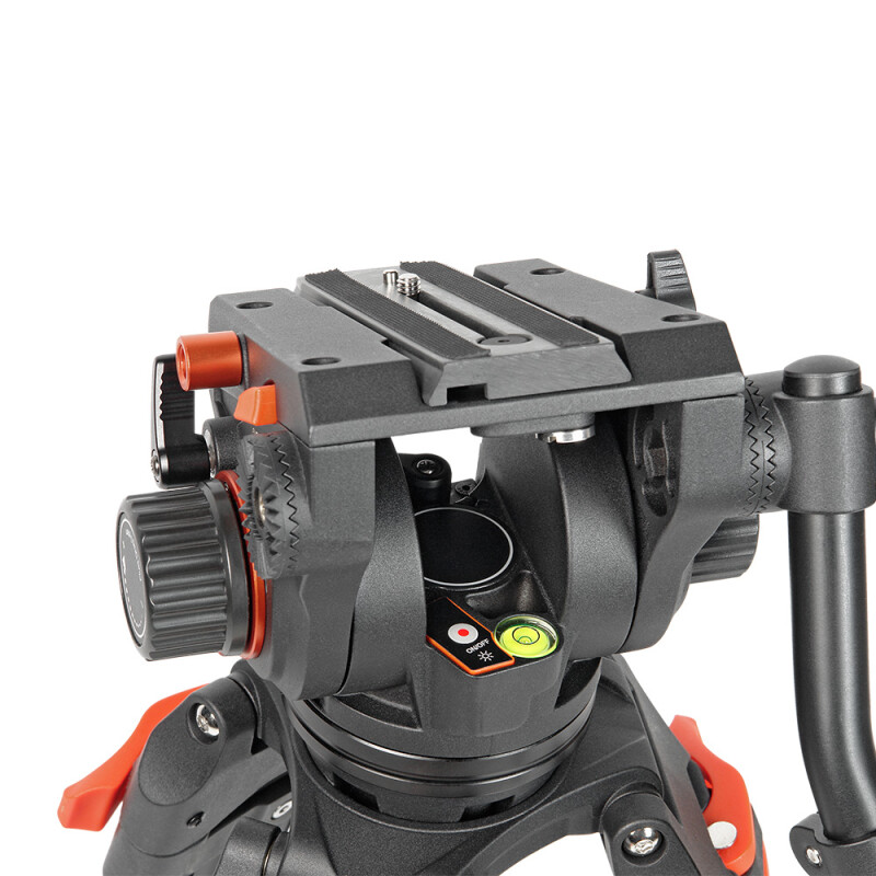 GreenBean HDV Elite 755 видеоштатив и максимальной высотой 177 см