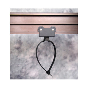 П-Фото (1098-32) каретка под сетевой кабель на четырех роликах