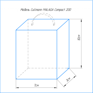 Cullmann MALAGA Compact 200 сумка для фотоаппарата красная