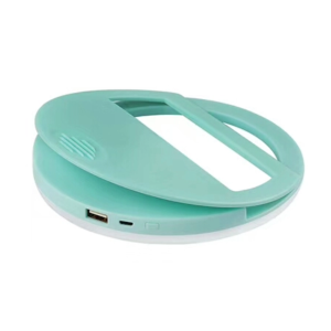 Fotokvant LED-15 RING GREEN селфи-кольцо с аккумулятором диаметр 150 мм зеленый
