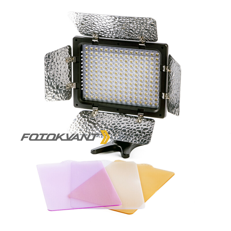 Fotokvant LED-180 PB светодиодная панель с шторками 180 светодиодов