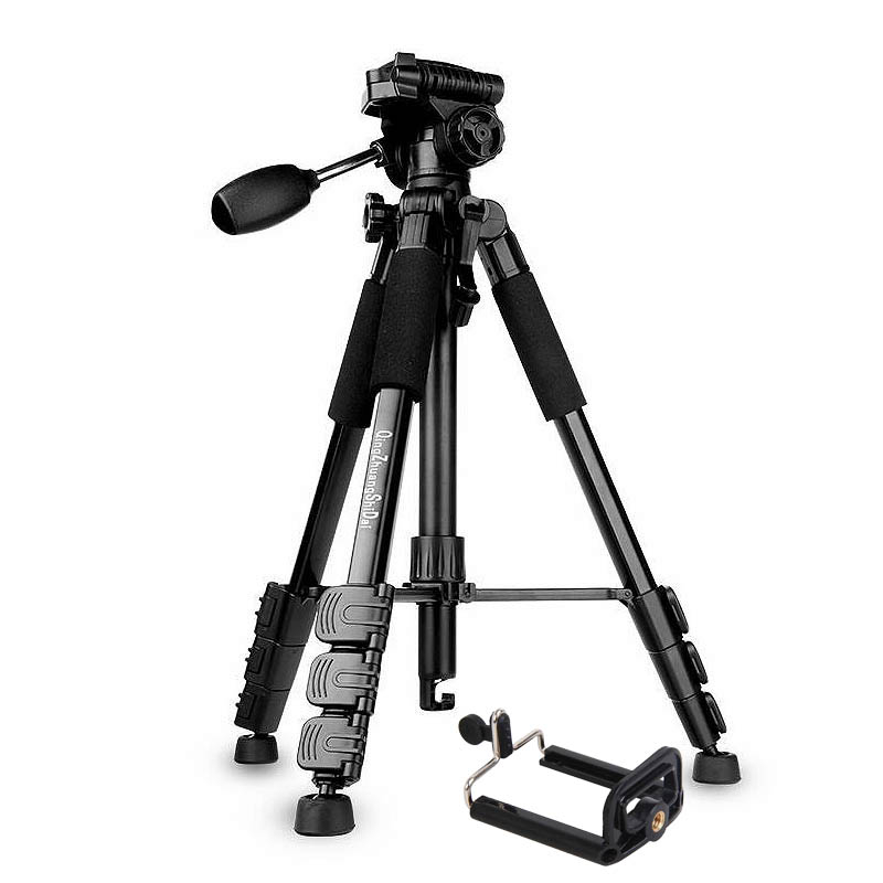 QZSD Q111+SM-CL1 штатив для телефона с держателем черного цвета. QZSD Q111+SM-CL1 штатив для телефона с держателем черного цвета.