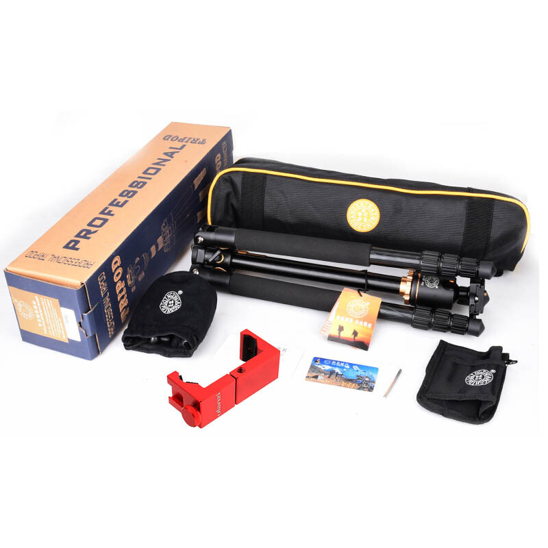 QZSD Q999H + Ulanzi Iron Man II Red штатив для телефона с красным держателем