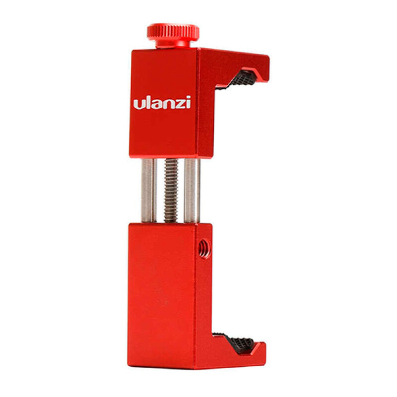 QZSD Q999H + Ulanzi Iron Man II Red штатив для телефона с красным держателем