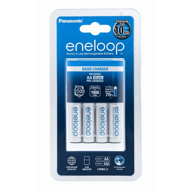 Panasonic Basic (K-KJ51MCC40E) зарядное устройство для аккумуляторов АА/ААА Ni-MH