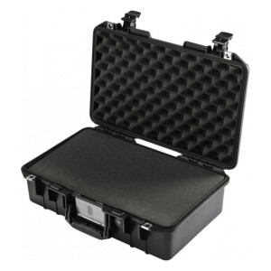 Peli 1485Air black ударопрочный кейс с поропластом черный