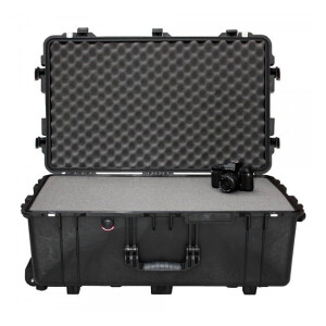 Peli 1650 ударопрочный водонепроницаемый кейс на колесах с поропластом