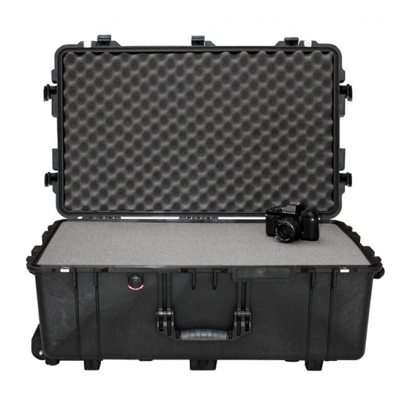 Peli 1650 ударопрочный водонепроницаемый кейс на колесах с поропластом