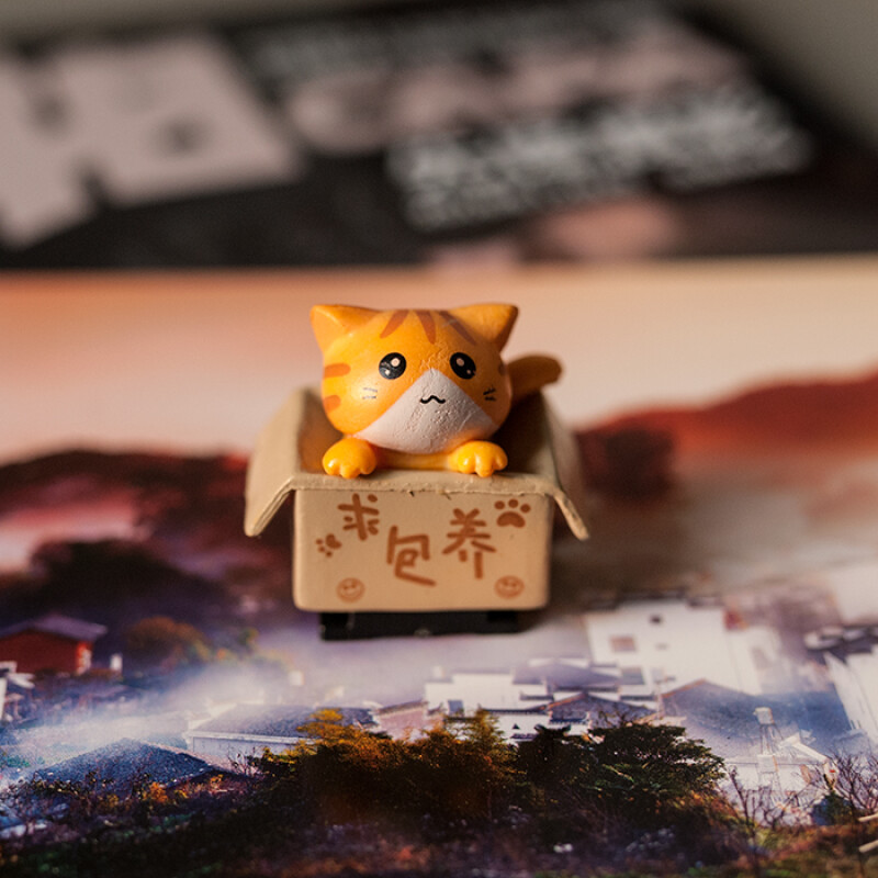 Fotokvant PRZ-001 заглушка на горячий башмак котенок в коробке рыжий