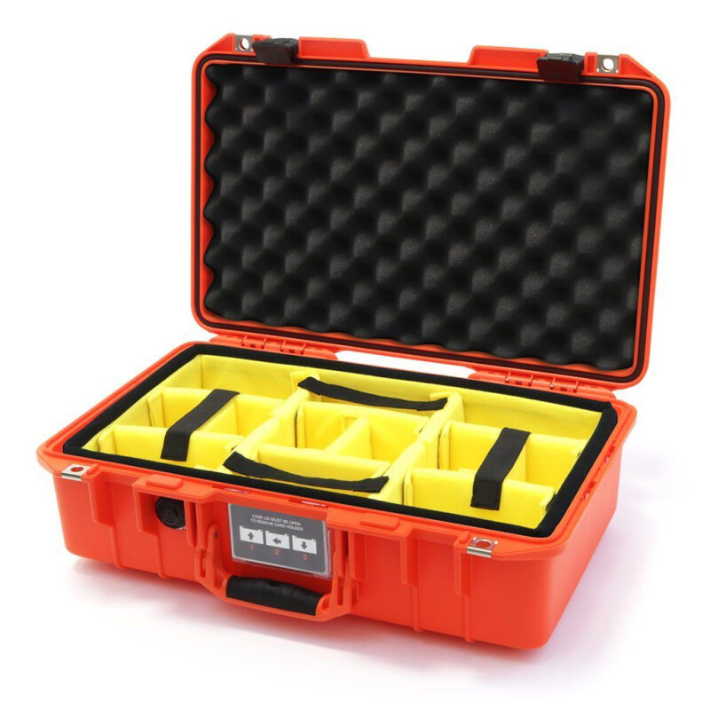 Peli 1485Air orange ударопрочный кейс с мягкими перегородками оранжевый