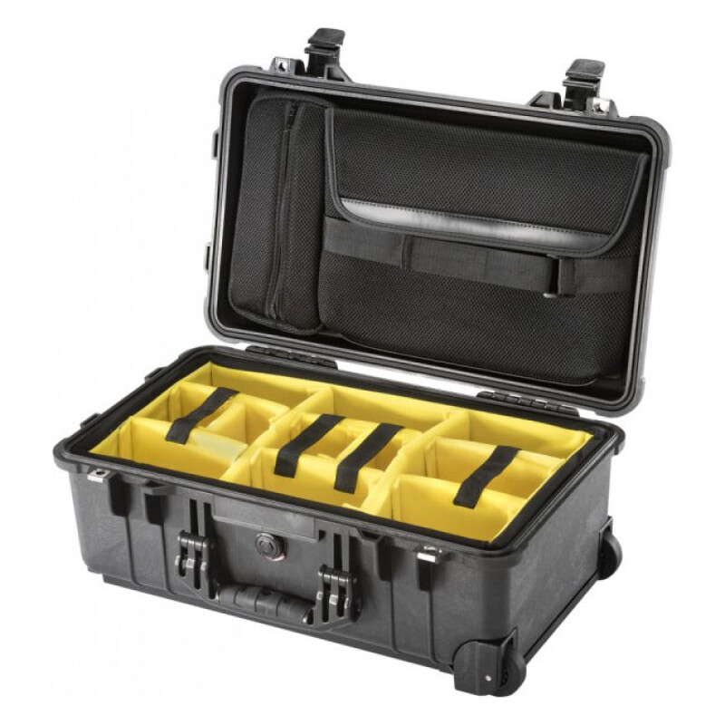 Peli 1510SC ударопрочный кейс с мягкими перегородками и органайзером для ноутбука
