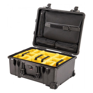 Peli 1560SC ударопрочный кейс с мягкими перегородками и органайзером для ноутбука