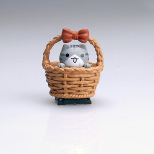 Fotokvant PRZ-006 заглушка на горячий башмак котенок в корзине серый