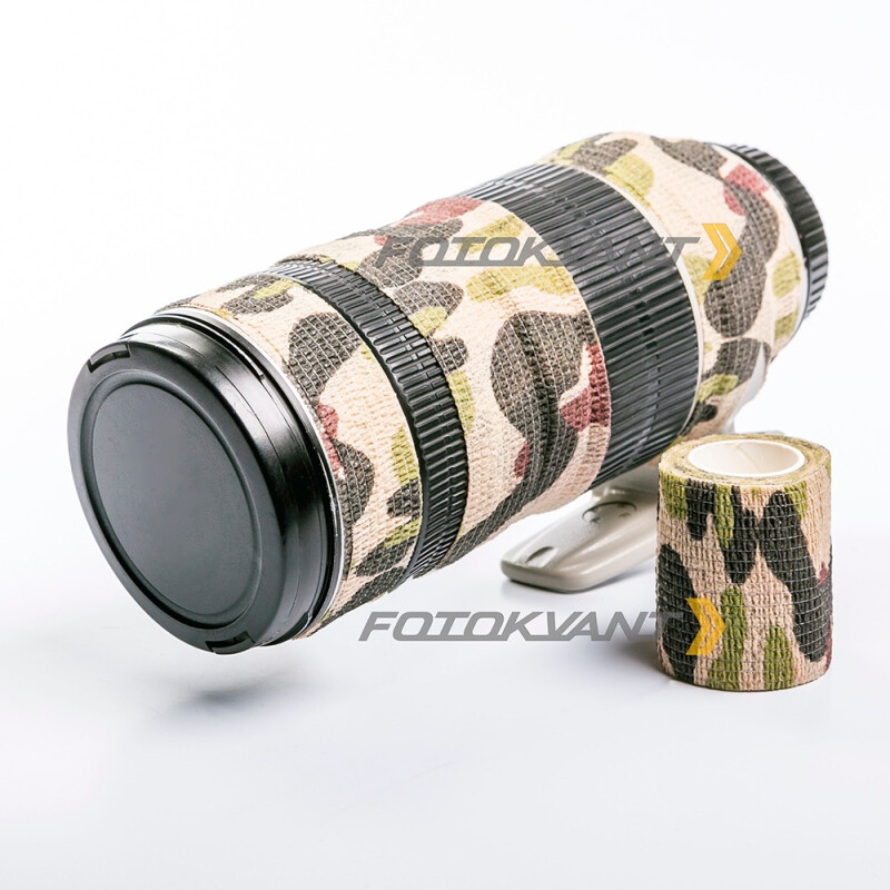 Fotokvant Tape-25 Khaki клейкая лента камуфляжного цвета