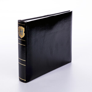 Henzo 10002 Basicline фотоальбом 50 белых страниц 21.5х16 черный