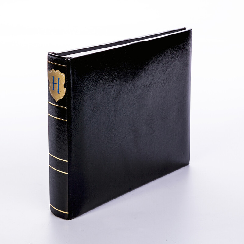 Henzo 10002 Basicline фотоальбом 50 белых страниц 21.5х16 черный