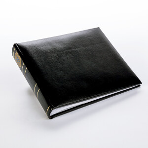 Henzo 10002 Basicline фотоальбом 50 белых страниц 21.5х16 черный