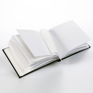 Henzo 10002 Basicline фотоальбом 50 белых страниц 21.5х16 черный