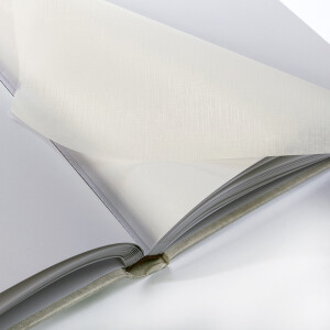 Henzo 10012 Basicline фотоальбом 60 белых страниц 25x24.5 белый