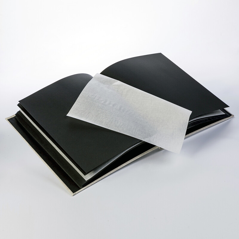 Henzo 10053 Basicline фотоальбом 70 черных страниц 28x30.5 белый