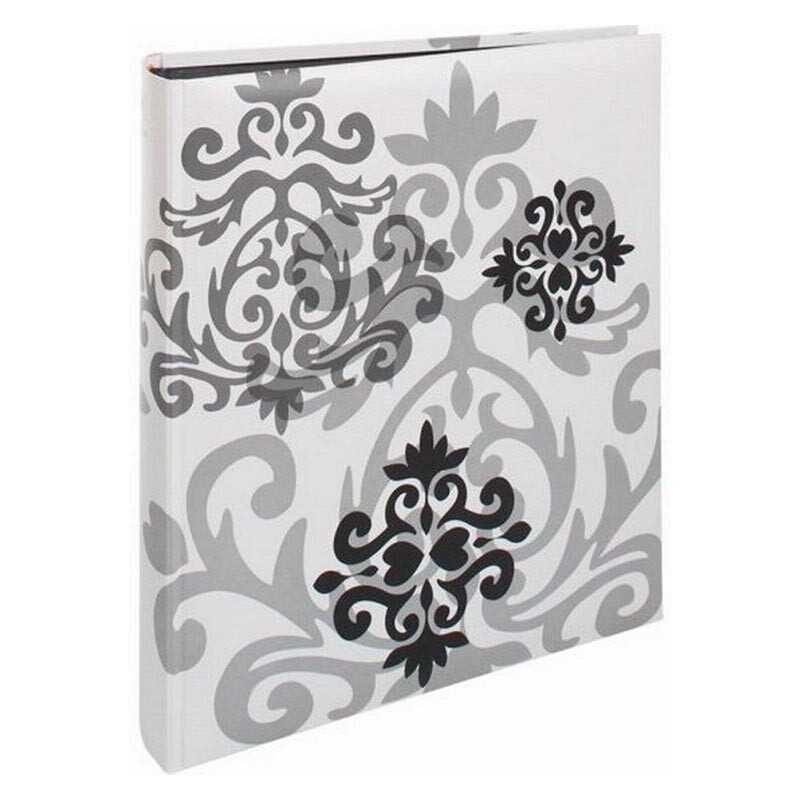 Henzo 10119 Baroque фотоальбом 100 черных страниц 29x33 белый
