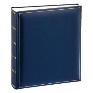 Henzo 10198 Champagne фотоальбом 70 белых страниц 35x35 синий