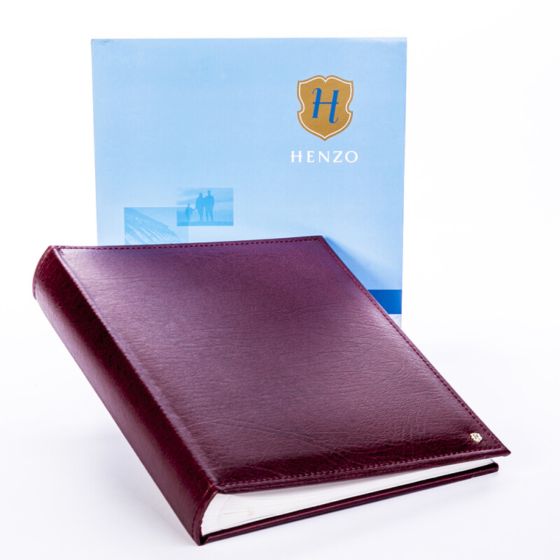 Henzo 11071 Lonzo фотоальбом 70 белых страниц 28x30.5 бордовый