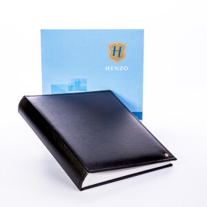 Henzo 11071 Lonzo фотоальбом 70 белых страниц 28x30.5 черный