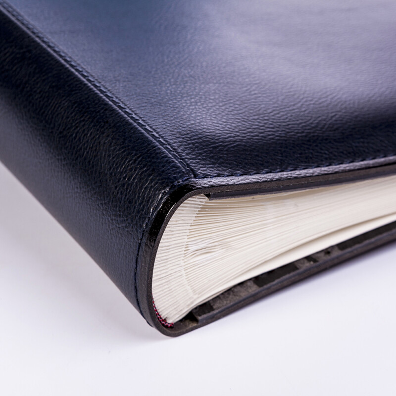 Henzo 11079 Gran Cara фотоальбом 80 белых страниц 34.5x43 синий