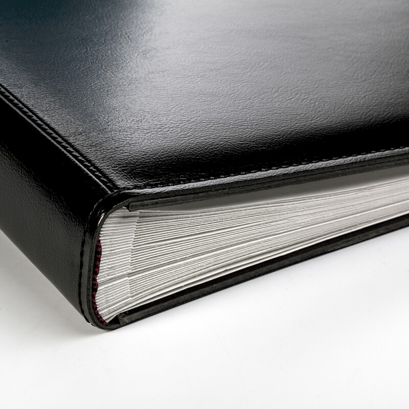 Henzo 11079 Gran Cara фотоальбом 80 белых страниц 34.5x43 черный