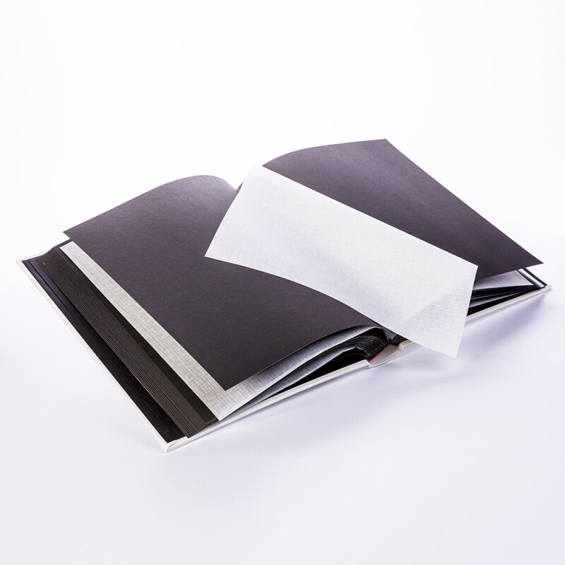 Henzo 11091 Lonzo фотоальбом 70 черных страниц 28x30.5 белый