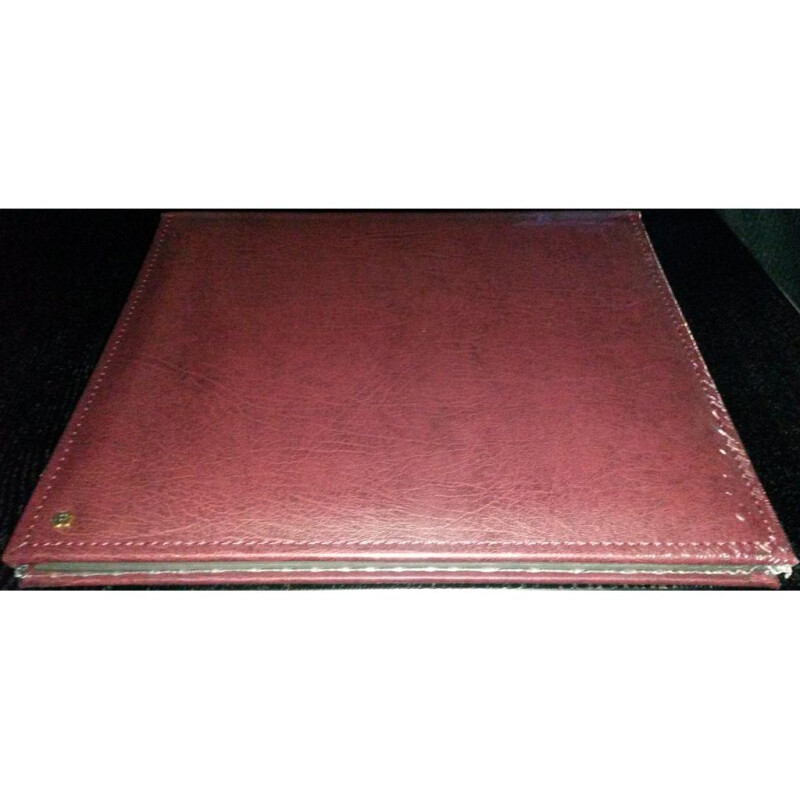 Henzo 11092 Lonzo фотоальбом 80 черных страниц 30x36.5 бордовый