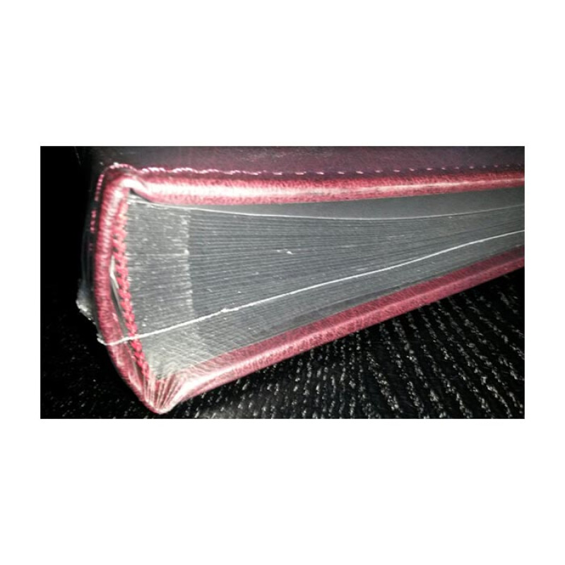 Henzo 11092 Lonzo фотоальбом 80 черных страниц 30x36.5 бордовый