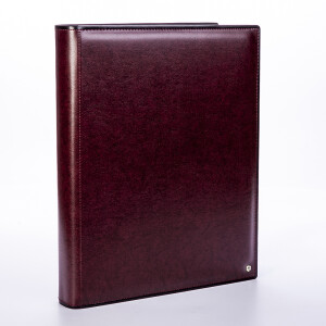 Henzo 11099 Gran Cara фотоальбом 80 черных страниц 34.5x43 бордовый