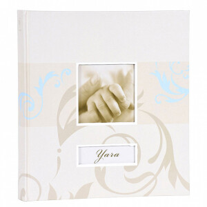 Henzo 20032 Yara фотоальбом детский 56 белых страниц 28х30.5 голубой