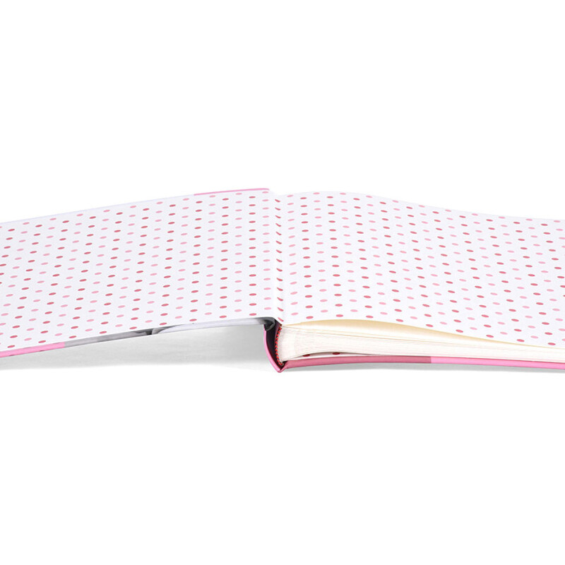 Henzo 20161 JESSY фотоальбом детский 60 белых страниц 28x30.5 розовый