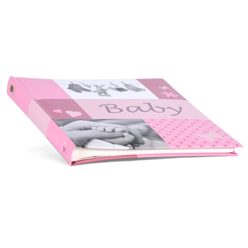 Henzo 20161 JESSY фотоальбом детский 60 белых страниц 28x30.5 розовый