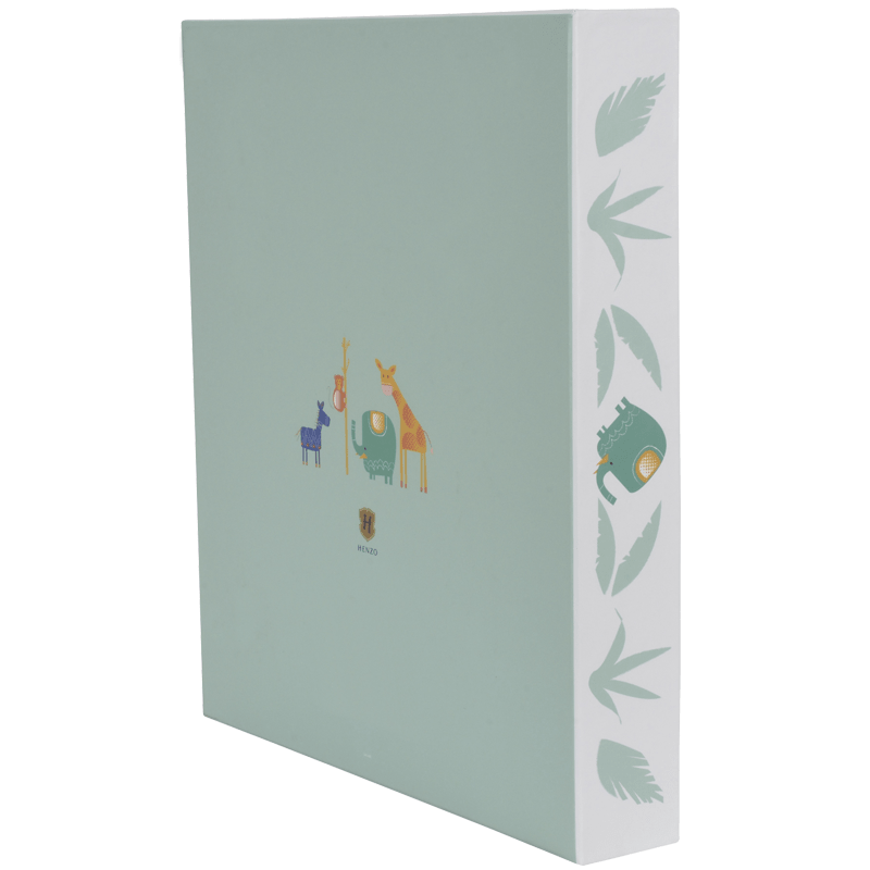 Henzo 98260 Safari Kid фотоальбом 100 белых страниц в коробке со стикерами 29х33 детский