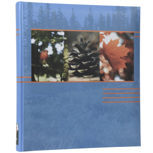 Henzo 98270 Earth фотоальбом 80 белых страниц 29х33 синий