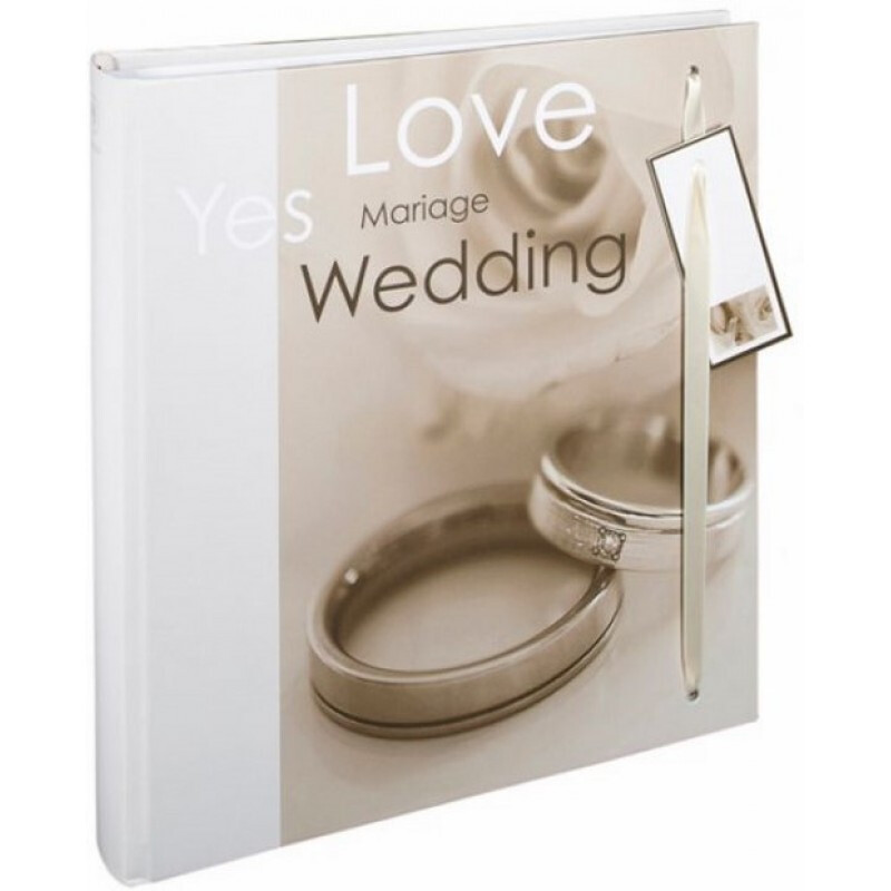 Henzo 22067 Noa фотоальбом свадебный 60 белых страниц 28х30.5 бежевый