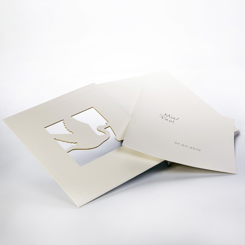 Walther UK-201 Cicogna фотоальбом детский 50 белых страниц 28x30,5 белый