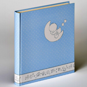 Walther UK-208-L Cuty ducky фотоальбом детский 50 белых страниц 28x30,5 голубой