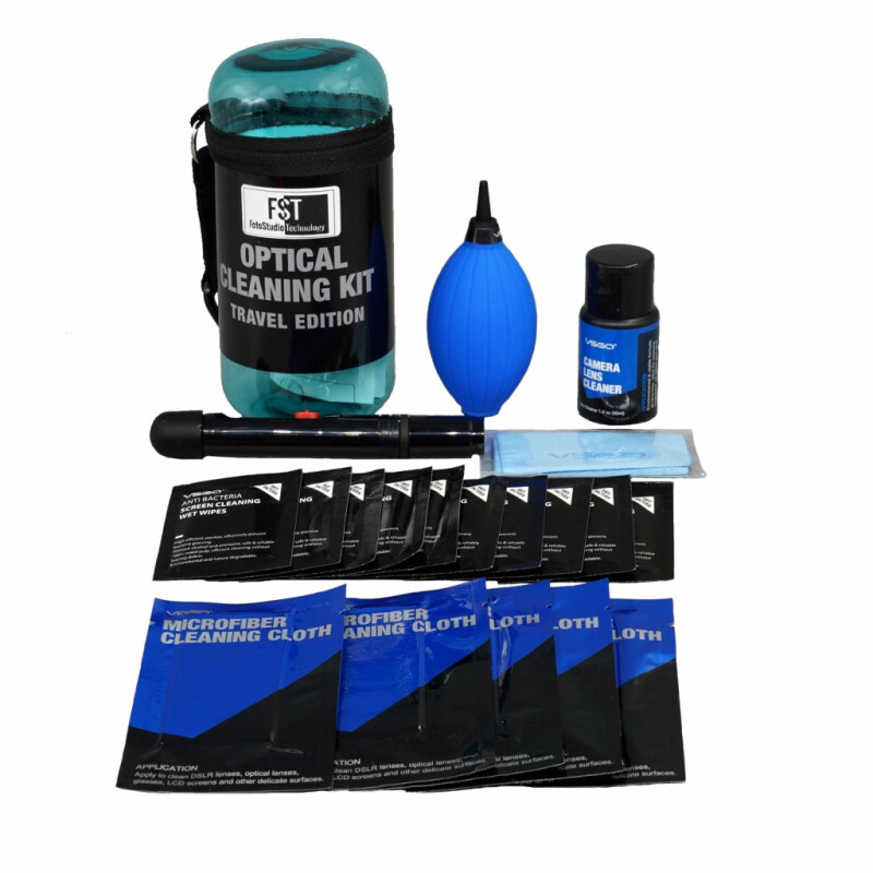 FST TravelKit-03 (DKL-15B) набор для чистки оптики синий